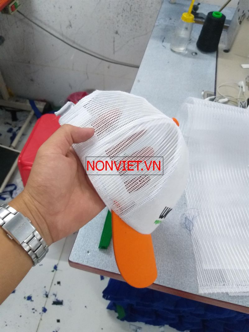 Nón phối lưới thoàng mát cho người đội